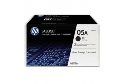 HP 05A CE505AD dvojbalení černý (black) originální toner