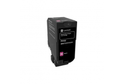 Lexmark 74C2HME purpurový (magenta) originální toner