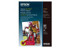 Epson C13S400035 Value Glossy Photo Paper, bílý lesklý foto papír, A4, 200 g/m2, 20 ks, C13S400035