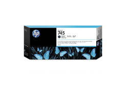 HP 745 F9K05A matná černá (matte black) originální cartridge