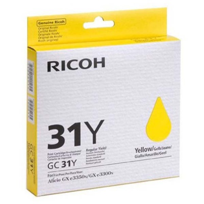 Ricoh GC-31Y 405691 žlutá (yellow) originální cartridge