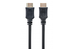 Kabel CABLEXPERT CC-HDMI4L-15 HDMI-HDMI 4,5m, 1.4, M/M stíněný, zlacené kontakty, CCS, ethernet, černý