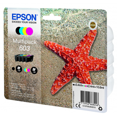 Epson 603 C13T03U64010 CMYK originální sada