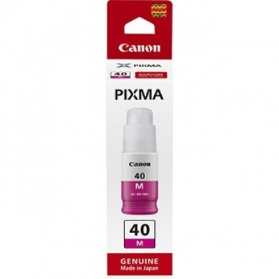 Canon GI-40 M 3401C001 purpurová (magenta) originální cartridge