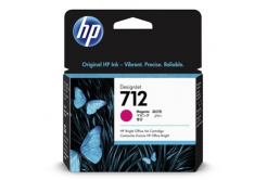 HP 712 3ED68A purpurová (magenta) originální cartridge