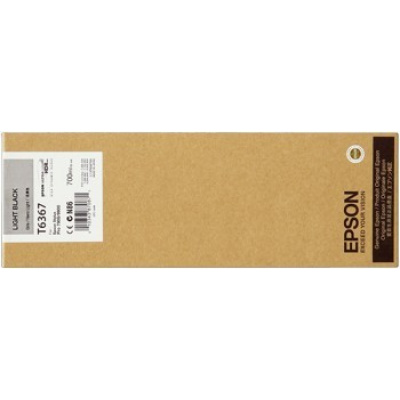 Epson T636700 světle černá (light black) originální cartridge