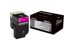 Lexmark 80C0H30 purpurový (magenta) originální toner