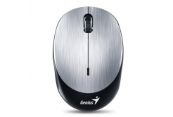 Genius Myš NX-9000BT, 1200DPI, Bluetooth, optická, 3tl., bezdrátová, stříbrná, vestavěná baterie, bluetooth