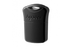 Apacer USB flash disk, USB 2.0, 64GB, AH116, černý, AP64GAH116B-1, USB A, s krytkou