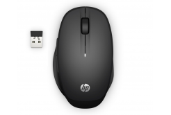 HP Dual Mode 300/Ergonomická/Optická/Bezdrátová USB/Černá