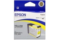 Epson T580400 žlutá (yellow) originální cartridge