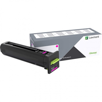 Lexmark 72K0X30 purpurový (magenta) originální toner