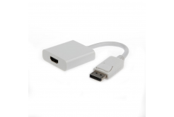 Kabel CABLEXPERT A-DPM-HDMIF-002-W red. Displayport na HDMI, M/F, bílá