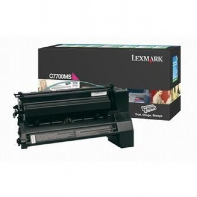 Lexmark C7700MS purpurový (magenta) originální toner