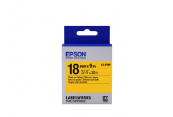 Epson LabelWorks LK-5YBP C53S655003 18mm x 9m, černý tisk / pastelově žlutý podklad, originální páska