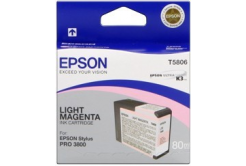 Epson T580600 světle purpurová (light magenta) originální cartridg