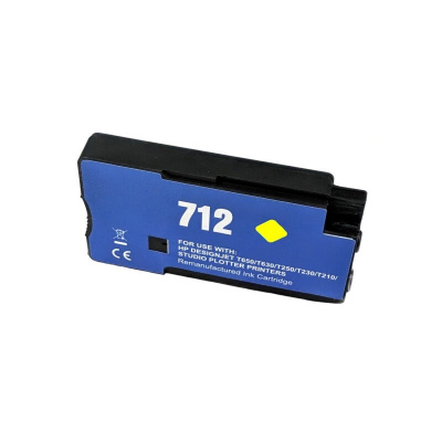 Kompatibilní cartridge pro HP 712 3ED69A žlutá (yellow)