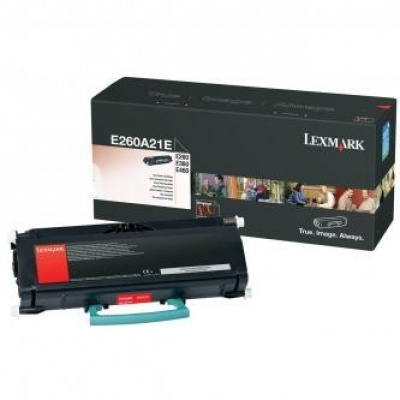 Lexmark E260A21E černý (black) originální toner