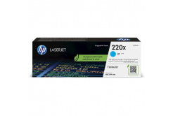 HP 220X W2201X azurový (cyan) originální toner