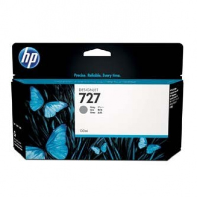 HP 727 B3P24A šedá (gray) originální cartridge