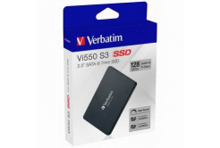 Interní disk SSD Verbatim SATA III, 128GB, GB, Vi550, 49350, 560 MB/s-R, 430 MB/s-W