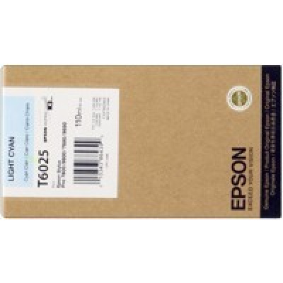 Epson T602500 světle azurová (light cyan) originální cartridge