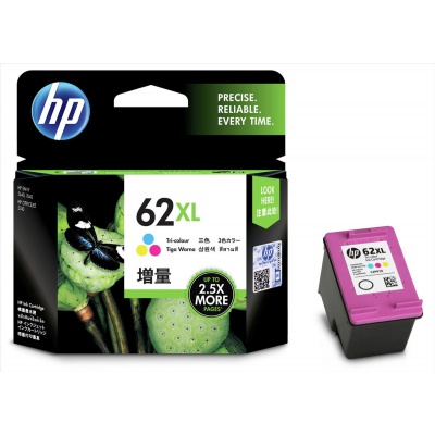 HP 62 XL C2P07AE barevná (color) originální cartridge