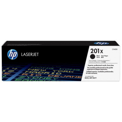 HP 201X, CF400XD černá (black) originální toner