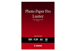 Canon Photo Paper Pro Luster, foto papír, lesklý, bílý, A4, 260 g/m2, 20 ks, 6211B006, inkoustový