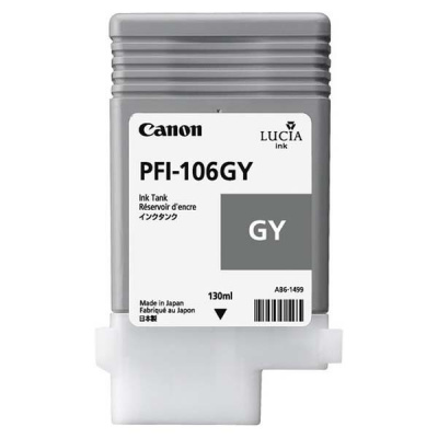 Canon PFI-106GY, 6630B001 šedá (grey) originální cartridge