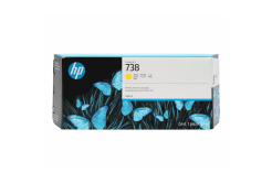 HP 738 676M8A žlutá (yellow) originální cartridge