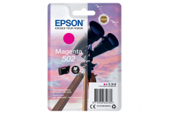 Epson 502 purpurová (magenta) originální cartridge