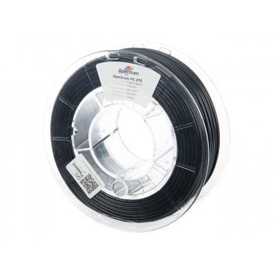 Spectrum 80992 3D filament, PC 275, 1,75mm, 250g, TRAFFIC BLACK