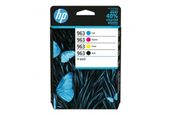 HP 963 6ZC70AE#301 CMYK sada originální cartridge (blistr)