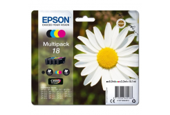 Epson T18064012, T180640 azurová/purpurová/žlutá/černá (cyan/magenta/yellow/black) originální cartridge