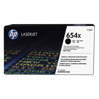 HP 654X CF330X černý (black) originální toner