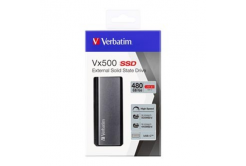 SSD Verbatim 2.5", USB 3.0 (3.2 Gen 1), 480GB, GB, Vx500, 47443