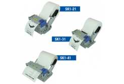 Star SK-1 and SK-4 Series, 8 dots/mm (203 dpi), cutter, USB, RS232