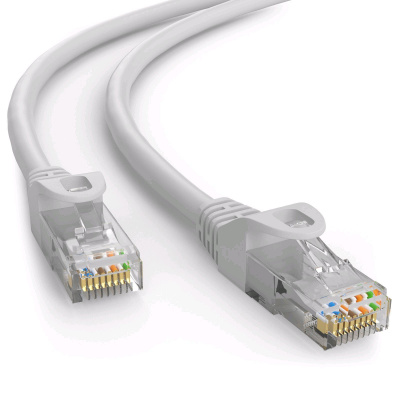 Kabel C-TECH CB-PP6-7.5 patchcord Cat6, UTP, šedý, 7,5m