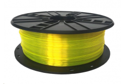 Tisková struna (filament) GEMBIRD, PETG, 1,75mm, 1kg, žlutá