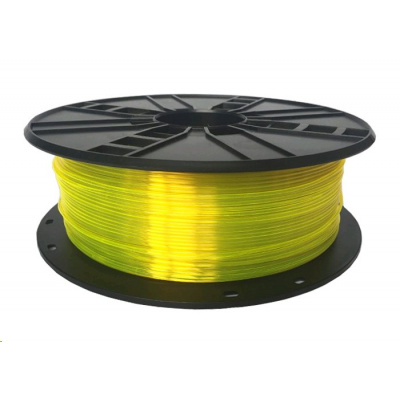 GEMBIRD 3D filament, PETG, 1,75mm, 1000g, 3DP-PETG1.75-01-Y,  žlutá