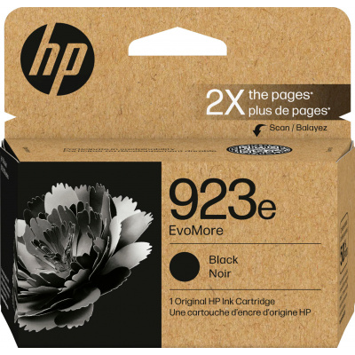 HP 924e 4K0V0NE#CE1 černá (black) originální cartridge