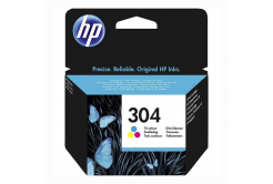 HP 304 N9K05AE barevná (color) originální cartridge