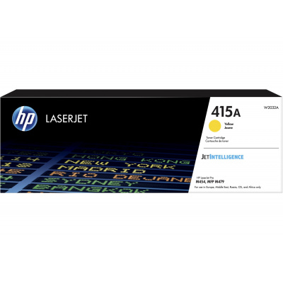 HP 415A W2032A žlutý (yellow) originální toner