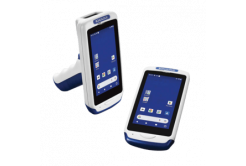 Datalogic Joya Touch 22, 2D, Gun, USB-C, BT (5.1), Wi-Fi, NFC, Android, GMS, blue, grey