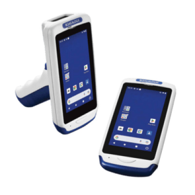 Datalogic Joya Touch 22, 2D, Gun, USB-C, BT (5.1), Wi-Fi, NFC, Android, GMS, blue, grey