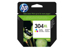 HP 304XL N9K07AE barevná (color) originální cartridge