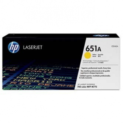 HP 651A CE342A žlutý (yellow) originální toner