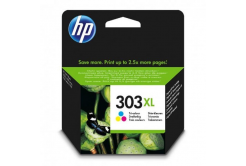 HP 303XL T6N03AE barevná (color) originální cartridge