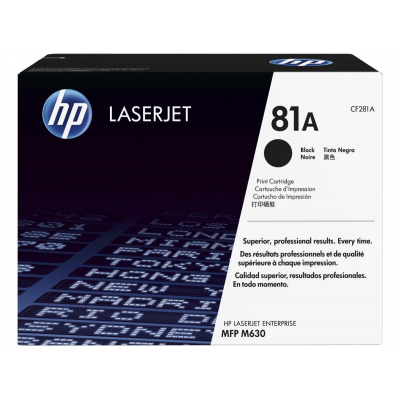 HP CF281A černý (black) originální toner